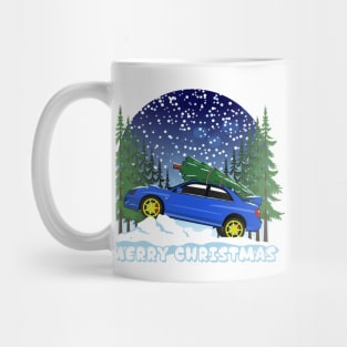 Impreza WRX STI Christmas Mug